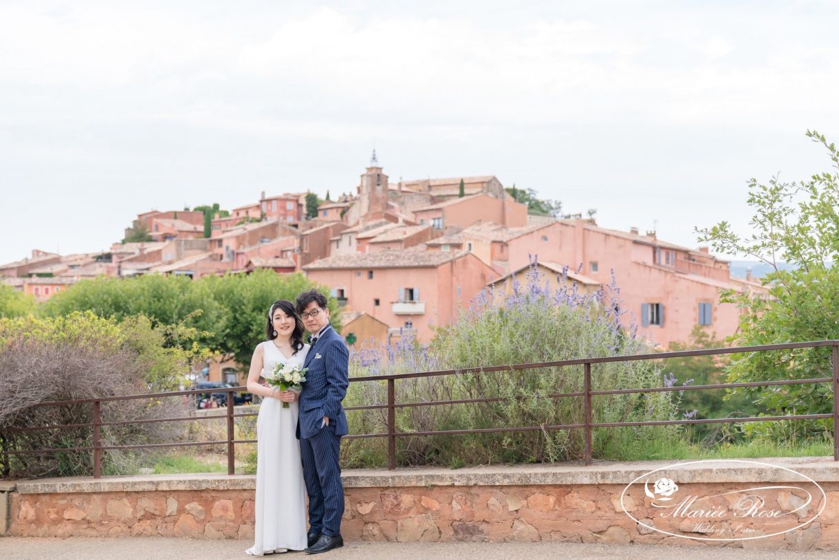 ルシヨン,プロヴァンス,プロヴァンスウェディング,フランス