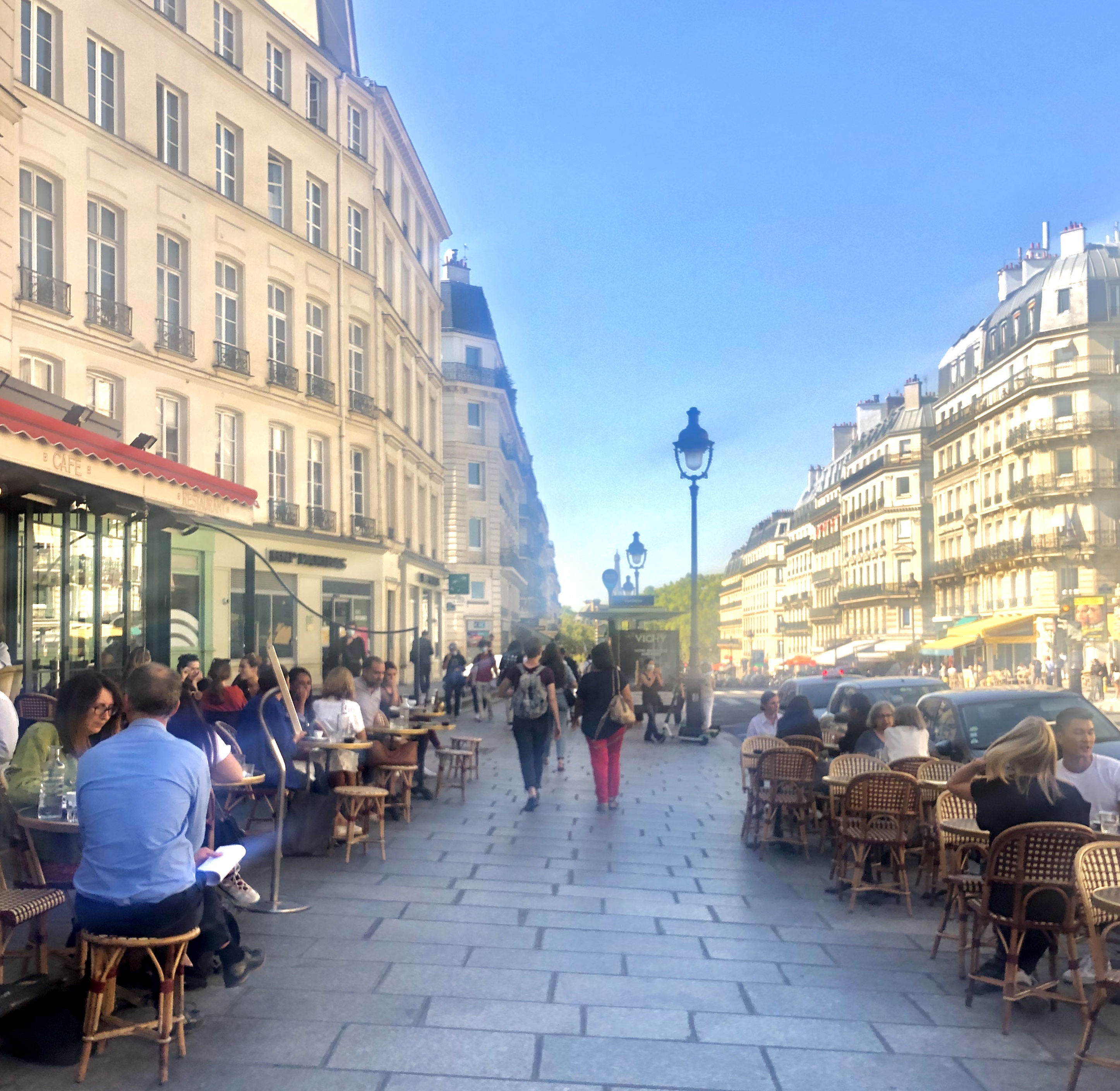 パリのカフェ,パリコロナ後,パリのテラス