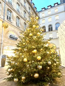 パリのクリスマスツリー