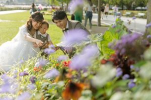 パリファミリーフォトウェディング
