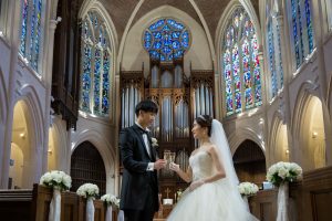 パリアメリカンチャーチ挙式