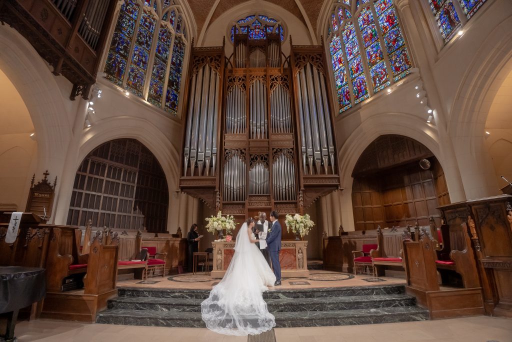 パリアメリカンチャーチ挙式