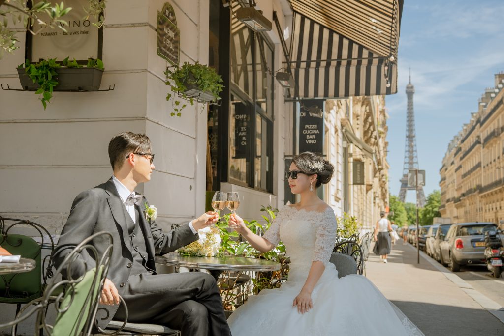 カフェのテラス