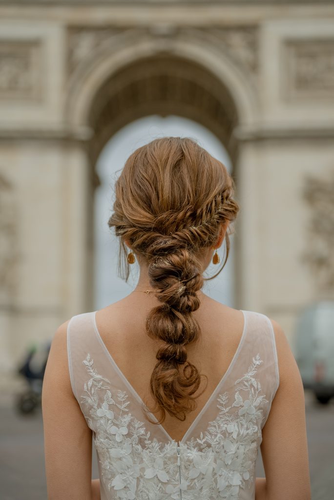 あみ下ろしヘア