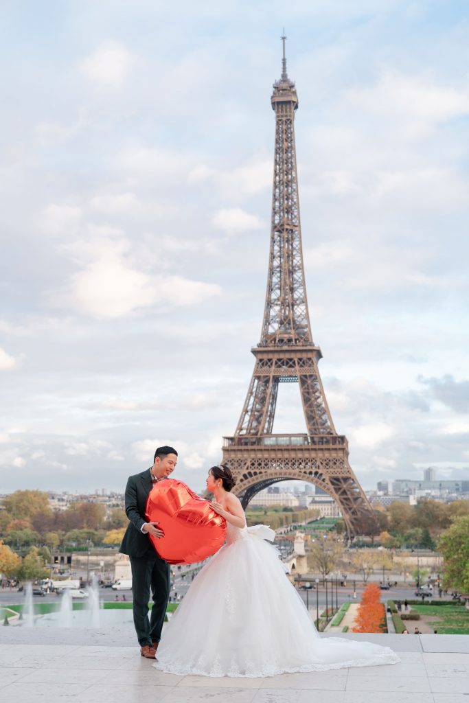 ハートのバルーン