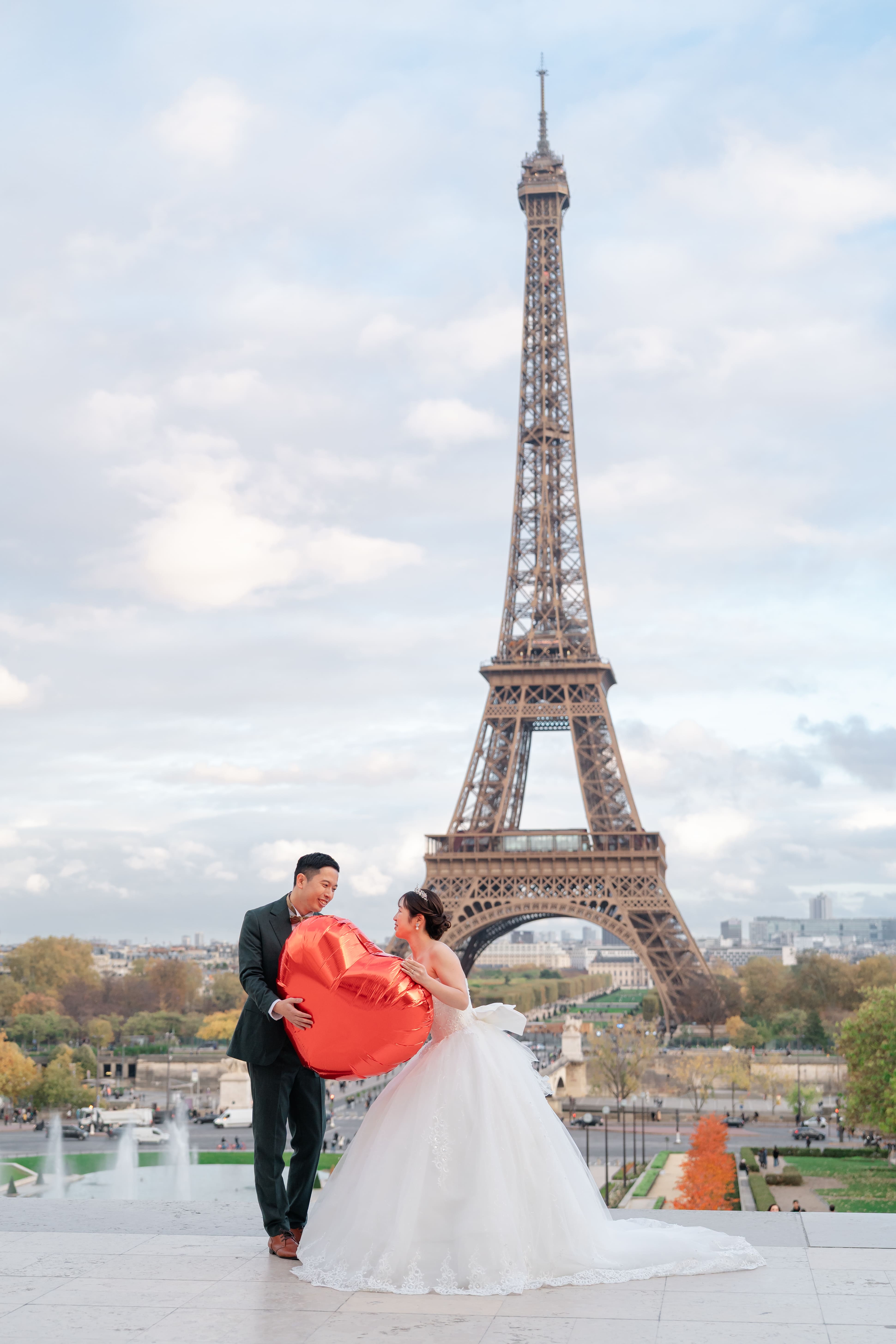 ハートのバルーン